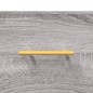 vidaXL Aparador de madera de ingeniería gris Sonoma 69,5x34x90 cm vidaXL Aparador de madera de ingeniería gris Sonoma 69,5x34x90 cm