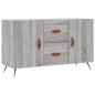 vidaXL Aparador de madera de ingeniería gris Sonoma 100x36x60 cm vidaXL Aparador de madera de ingeniería gris Sonoma 100x36x60 cm