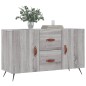 vidaXL Aparador de madera de ingeniería gris Sonoma 100x36x60 cm vidaXL Aparador de madera de ingeniería gris Sonoma 100x36x60 cm