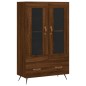 vidaXL Aparador alto madera de ingeniería roble marrón 69,5x31x115 cm vidaXL Aparador alto madera de ingeniería roble marrón 69,5x31x115 cm