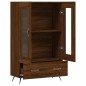 vidaXL Aparador alto madera de ingeniería roble marrón 69,5x31x115 cm vidaXL Aparador alto madera de ingeniería roble marrón 69,5x31x115 cm