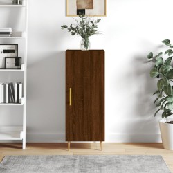vidaXL Aparador madera de ingeniería marrón roble 34,5x34x90 cm