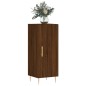 vidaXL Aparador madera de ingeniería marrón roble 34,5x34x90 cm vidaXL Aparador madera de ingeniería marrón roble 34,5x34x90 cm
