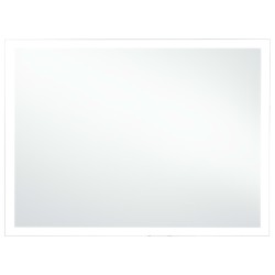 vidaXL Espejo de pared de baño con LED 100x60 cm