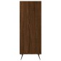 vidaXL Estantería madera de ingeniería marrón roble 34,5x32,5x90 cm vidaXL Estantería madera de ingeniería marrón roble 34,5x32,5x90 cm