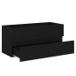 vidaXL Mueble con lavabo madera de ingeniería negro vidaXL Mueble con lavabo madera de ingeniería negro