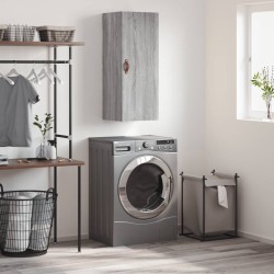 vidaXL Armario de pared gris Sonoma 34,5x34x90 cm