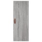 vidaXL Armario de pared gris Sonoma 34,5x34x90 cm vidaXL Armario de pared gris Sonoma 34,5x34x90 cm