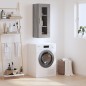 vidaXL Armario de pared gris Sonoma 34,5x34x90 cm vidaXL Armario de pared gris Sonoma 34,5x34x90 cm