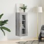 vidaXL Armario de pared gris Sonoma 34,5x34x90 cm vidaXL Armario de pared gris Sonoma 34,5x34x90 cm