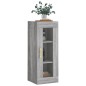 vidaXL Armario de pared gris Sonoma 34,5x34x90 cm vidaXL Armario de pared gris Sonoma 34,5x34x90 cm