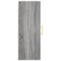 vidaXL Armario de pared gris Sonoma 34,5x34x90 cm vidaXL Armario de pared gris Sonoma 34,5x34x90 cm