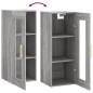 vidaXL Armario de pared gris Sonoma 34,5x34x90 cm vidaXL Armario de pared gris Sonoma 34,5x34x90 cm