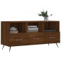 vidaXL Mueble de TV madera de ingeniería marrón roble 102x36x50 cm vidaXL Mueble de TV madera de ingeniería marrón roble 102x36x50 cm