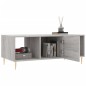 vidaXL Mesa de centro madera contrachapada gris Sonoma 102x50x40 cm vidaXL Mesa de centro madera contrachapada gris Sonoma 102x50x40 cm