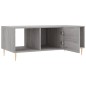 vidaXL Mesa de centro madera contrachapada gris Sonoma 102x50x40 cm vidaXL Mesa de centro madera contrachapada gris Sonoma 102x50x40 cm