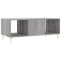 vidaXL Mesa de centro madera contrachapada gris Sonoma 102x50x40 cm vidaXL Mesa de centro madera contrachapada gris Sonoma 102x50x40 cm