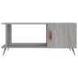 vidaXL Mesa de centro madera contrachapada gris Sonoma 90x50x40 cm vidaXL Mesa de centro madera contrachapada gris Sonoma 90x50x40 cm