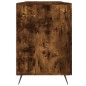 vidaXL Escritorio madera de ingeniería roble ahumado 140x50x75 cm vidaXL Escritorio madera de ingeniería roble ahumado 140x50x75 cm