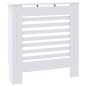vidaXL Cubierta para radiador MDF blanco 78 cm vidaXL Cubierta para radiador MDF blanco 78 cm