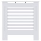 vidaXL Cubierta para radiador MDF blanco 78 cm vidaXL Cubierta para radiador MDF blanco 78 cm