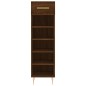 vidaXL Zapatero madera de ingeniería roble marrón 30x35x105 cm vidaXL Zapatero madera de ingeniería roble marrón 30x35x105 cm