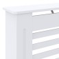 vidaXL Cubierta para radiador MDF blanco 78 cm vidaXL Cubierta para radiador MDF blanco 78 cm