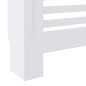 vidaXL Cubierta para radiador MDF blanco 78 cm vidaXL Cubierta para radiador MDF blanco 78 cm