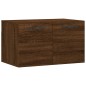 vidaXL Armario de pared madera ingeniería marrón roble 60x36,5x35 cm vidaXL Armario de pared madera ingeniería marrón roble 60x36,5x35 cm