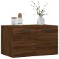 vidaXL Armario de pared madera ingeniería marrón roble 60x36,5x35 cm vidaXL Armario de pared madera ingeniería marrón roble 60x36,5x35 cm