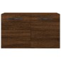 vidaXL Armario de pared madera ingeniería marrón roble 60x36,5x35 cm vidaXL Armario de pared madera ingeniería marrón roble 60x36,5x35 cm