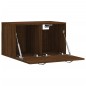 vidaXL Armario de pared madera ingeniería marrón roble 60x36,5x35 cm vidaXL Armario de pared madera ingeniería marrón roble 60x36,5x35 cm