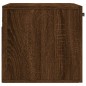 vidaXL Armario de pared madera ingeniería marrón roble 60x36,5x35 cm vidaXL Armario de pared madera ingeniería marrón roble 60x36,5x35 cm