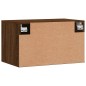 vidaXL Armario de pared madera ingeniería marrón roble 60x36,5x35 cm vidaXL Armario de pared madera ingeniería marrón roble 60x36,5x35 cm