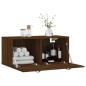vidaXL Armario de pared madera ingeniería marrón roble 80x36,5x35 cm vidaXL Armario de pared madera ingeniería marrón roble 80x36,5x35 cm