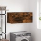 vidaXL Armario de pared madera ingeniería roble ahumado 80x36,5x35 cm vidaXL Armario de pared madera ingeniería roble ahumado 80x36,5x35 cm