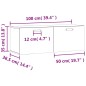 vidaXL Armario de pared madera ingeniería marrón roble 100x36,5x35 cm vidaXL Armario de pared madera ingeniería marrón roble 100x36,5x35 cm