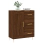 vidaXL Aparador de madera de ingeniería marrón roble 69,5x34x90 cm vidaXL Aparador de madera de ingeniería marrón roble 69,5x34x90 cm