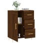 vidaXL Aparador de madera de ingeniería marrón roble 69,5x34x90 cm vidaXL Aparador de madera de ingeniería marrón roble 69,5x34x90 cm