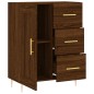 vidaXL Aparador de madera de ingeniería marrón roble 69,5x34x90 cm vidaXL Aparador de madera de ingeniería marrón roble 69,5x34x90 cm
