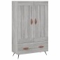 vidaXL Aparador alto madera de ingeniería gris Sonoma 69,5x31x115 cm vidaXL Aparador alto madera de ingeniería gris Sonoma 69,5x31x115 cm