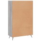 vidaXL Aparador alto madera de ingeniería gris Sonoma 69,5x31x115 cm vidaXL Aparador alto madera de ingeniería gris Sonoma 69,5x31x115 cm
