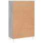 vidaXL Aparador alto madera de ingeniería gris Sonoma 69,5x31x115 cm vidaXL Aparador alto madera de ingeniería gris Sonoma 69,5x31x115 cm