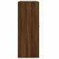 vidaXL Armario de pared madera ingeniería roble marrón 69,5x34x90 cm vidaXL Armario de pared madera ingeniería roble marrón 69,5x34x90 cm