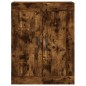 vidaXL Armario de pared madera ingeniería roble ahumado 69,5x34x90 cm vidaXL Armario de pared madera ingeniería roble ahumado 69,5x34x90 cm