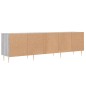 vidaXL Mueble para TV madera contrachapada gris Sonoma 150x30x44,5 cm vidaXL Mueble para TV madera contrachapada gris Sonoma 150x30x44,5 cm