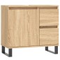 vidaXL Armario de baño madera contrachapada roble Sonoma 65x33x60 cm vidaXL Armario de baño madera contrachapada roble Sonoma 65x33x60 cm