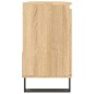 vidaXL Armario de baño madera contrachapada roble Sonoma 65x33x60 cm vidaXL Armario de baño madera contrachapada roble Sonoma 65x33x60 cm