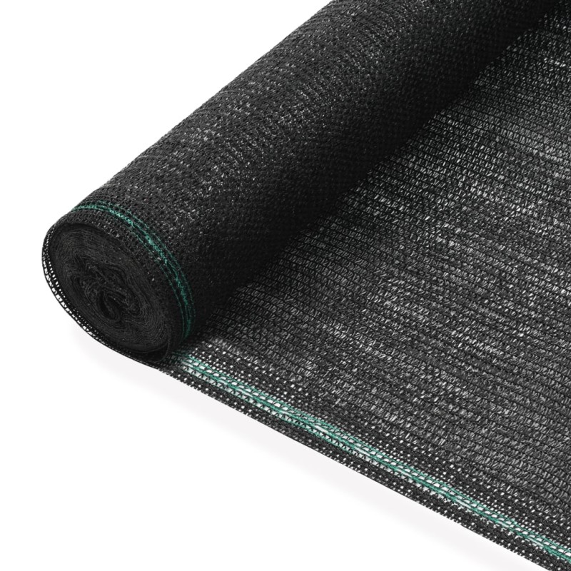 vidaXL Toldo para pista de tenis HDPE 1,8x100 m negro vidaXL Toldo para pista de tenis HDPE 1,8x100 m negro