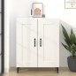 vidaXL Aparador de madera contrachapada blanco 69,5x34x90 cm vidaXL Aparador de madera contrachapada blanco 69,5x34x90 cm